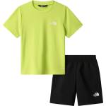 The North Face Детска спортна тениска The North Face Kid's 24/7 Set Sport shirt - Fizz Lime / Black - размер 5 Years (704-5979-0214)