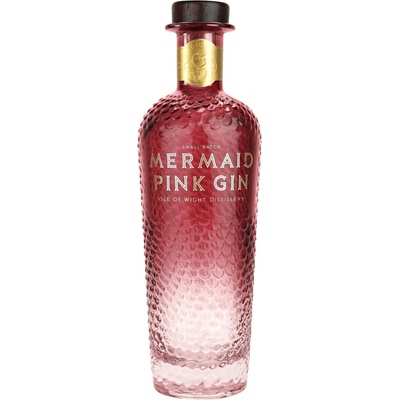 Mermaid Pink Gin 38% 0,7 l (čistá fľaša)