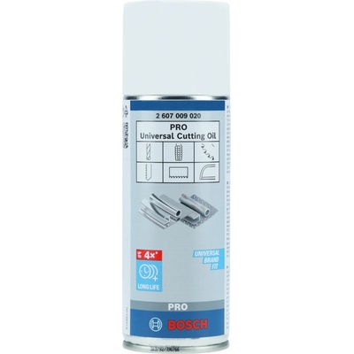 Univerzálny olej na rezanie kovu 250 ml PRO od príslušenstva Bosch 2607009020