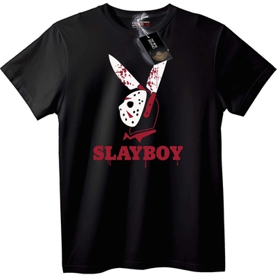 NOONEBRAND Тениска Ужас Slayboy Заек - M, White