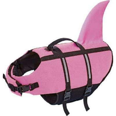 Nobby Pet Shop Gmbh Plovací vesta Sharki XL 45 cm růžová