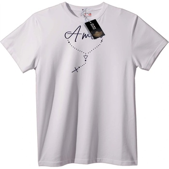 NOONEBRAND Тениска с елегантна калиграфия - S, Black