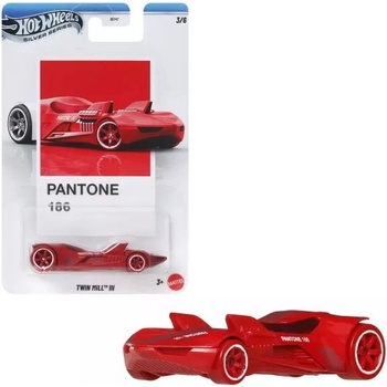 Mattel Хот Уилс: Pantone 186 малка кола - Twin Mill (JKY51)