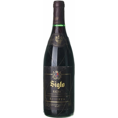 Siglo Rioja Reserva suché červené 1997 0,75 l (holá láhev)
