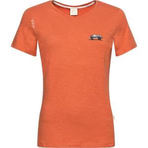 Chillaz Дамска тениска Chillaz Women's Valencia Climber's Life T-shirt - Terracotta - размер 38 (EU) (916-7360-0214)