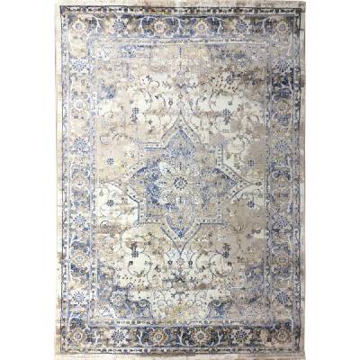 Modern Rugs Ombre M435G White / Dark Blue
