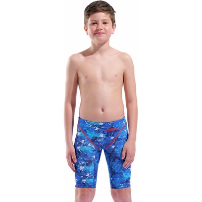 Arena Powerskin St Next Le Jammer JR Splashy chlapčenské závodné plavky Multicolor