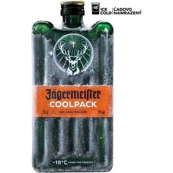Jägermeister Coolpack 35% 0,35 l (čistá fľaša)