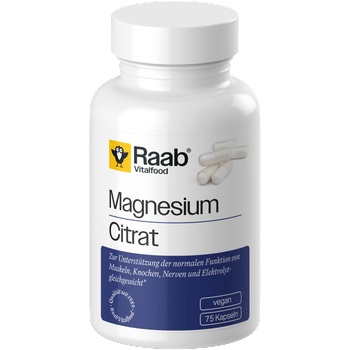 Raab Vitalfood Магнезиев цитрат - 75 капсули