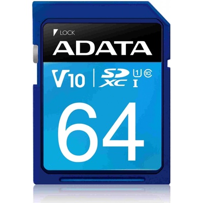 ADATA Pro SDXC 64 GB UHS-I ASDX64GUICL10-R
