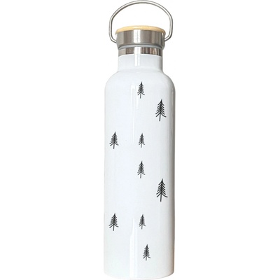 Jan.Ne BLACK TREES termoska bambus 750 ml