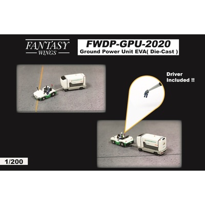 JC Wings Ground Power Unit SetEVA 1:200