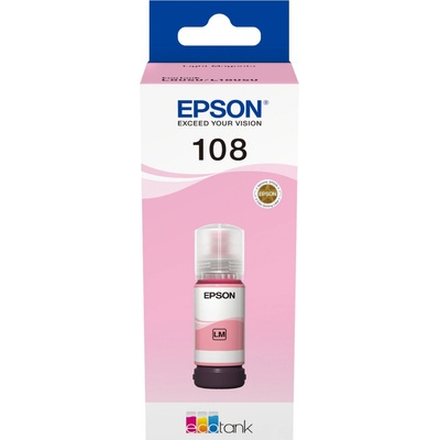 Atrament Epson 108 Light Magenta - originálny