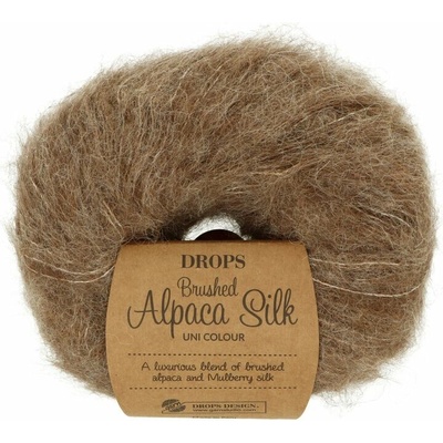 Drops Brushed Alpaca Silk 05 hnedá