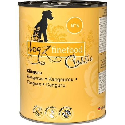 Dogz Finefood No.6 klokanie mäso 400 g