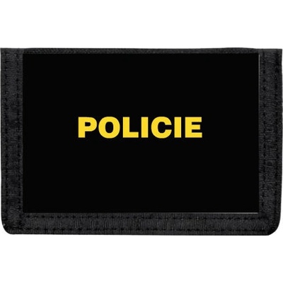 Peněženka na suchý zip Policie