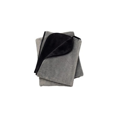 LIBERATOR Fascinator Пухкаво одеяло от изкуствена кожа, сиво (P25733)