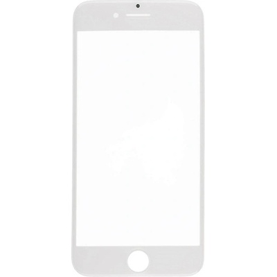 AppleKing přední dotykové sklo, včetně OCA lepidla, rámečků pro přední fotoaparát, proximity sensor a mřížky pro sluchátko pro iPhone 8 - bílé