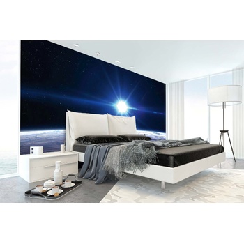 DIMEX ART s. r. o Самозалепваща се флизелинова фототапета изглед към планетата земя 375 x 250 см