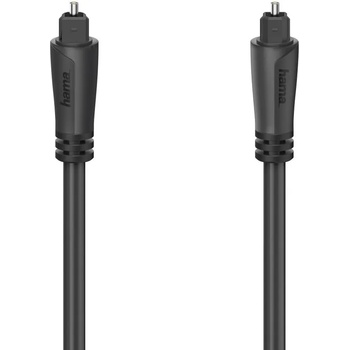 Hama Аудио оптичен кабел Hama ODT plug (Toslink), 3.0 m, Черен (V-HAMA-205135)