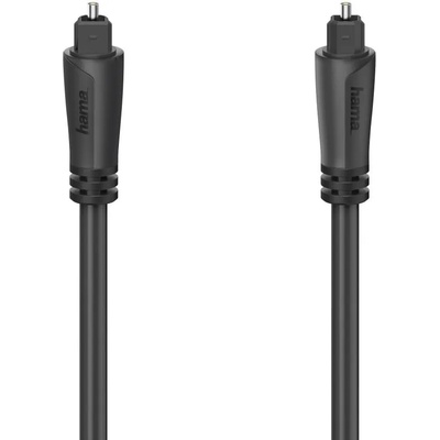 Hama Аудио оптичен кабел Hama ODT plug (Toslink), 3.0 m, Черен (V-HAMA-205135)