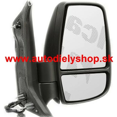 Ford TRANSIT 5/2014- Spätné zrkadlo, pravé /elektrické/