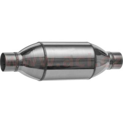 Sportovní kat. benzín+diesel EURO 3 a 4 do 2500 ccm, kov. vložka 200 cpsi, vněj. průměr 60 mm (kulatý) ASSO/VENEPORTE ACI VK KAT C12M