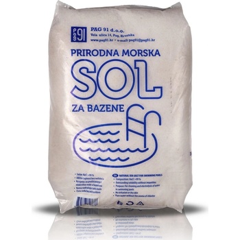 Sparkly POOL Chorvatská mořská sůl 25 kg