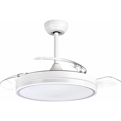 TOO fanc-150-30 w Вентилатор за таван bora с led осветление, скрити лопатки, изключително тих bldc мотор (too fanc-150-30 w)