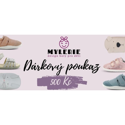Mylerie Dárkový poukaz Hodnota: 500