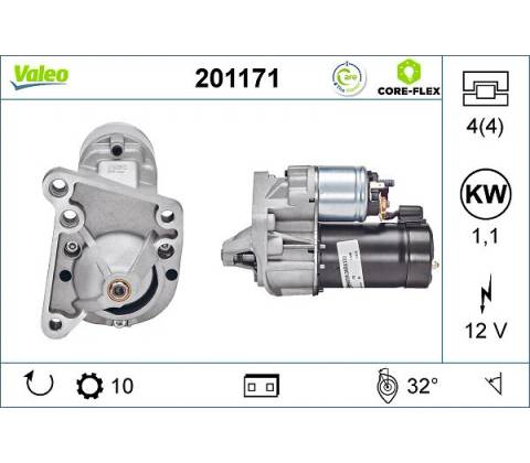 Startér VALEO 201171