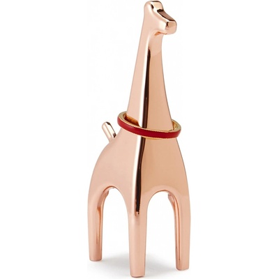 Umbra stojánek na prstýnky Giraffe rose gold