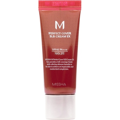 Missha M Perfect Cover BB Cream Spf42 / Pa+++ No. 25 (Warm Beige) Дневен крем с цвят 20ml