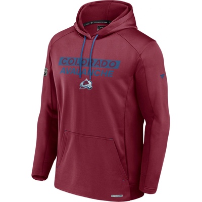 Fanatics Pánska Mikina Colorado Avalanche AP Rink Poly Fleece Pullover Hood