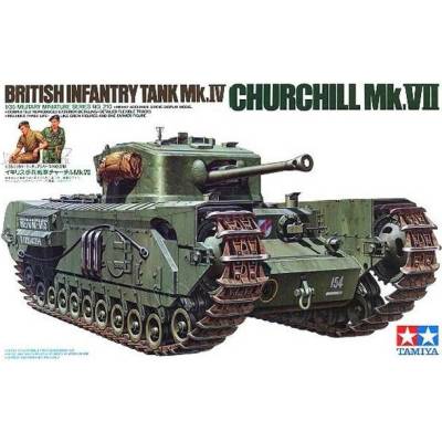 Tamiya Churchil Mk.IV/Mk.VII British Infantry Tank 1:35