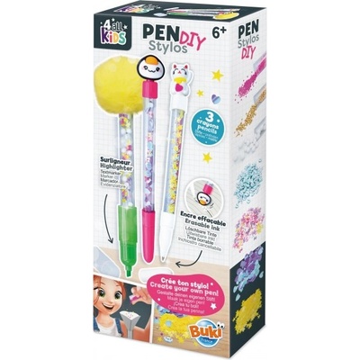 Buki France Творчески комплект Buki France - Направи си сам Химикалка, Kawaii (BKFK008)