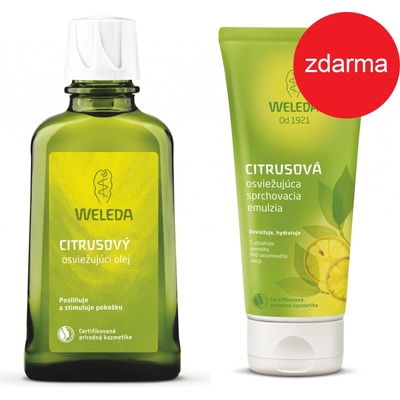 Weleda citrusový osviežujúci olej 100 ml