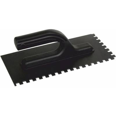 Těsmat cz Hladítko plast 27x13cm, zub 6mm TESTM3005