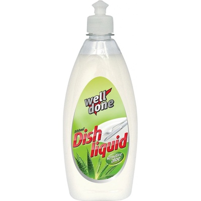 Well Done pripravok na umyvanie riadu Aloe 500 ml