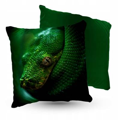 Vankúš - Cushion Velor Python Snake 5Made 40x40 cm (Cushion Velor Python Snake 5Made 40x40 cm)