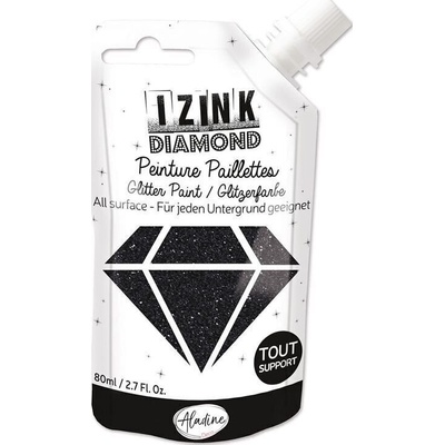 Aladine Izink Диамантен цвят Black 80 ml 1 бр (80846)