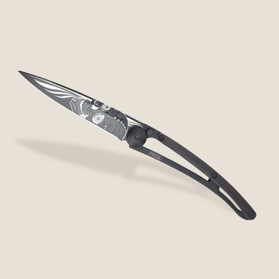 Deejo 1GB106 37g black Latino Skull ebony wood