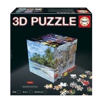 Educa Пъзел Educa 3D 216 Части (6 броя)