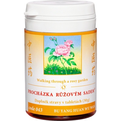 TCM Herbs Prechádzka ružovým sadom 100 tabliet