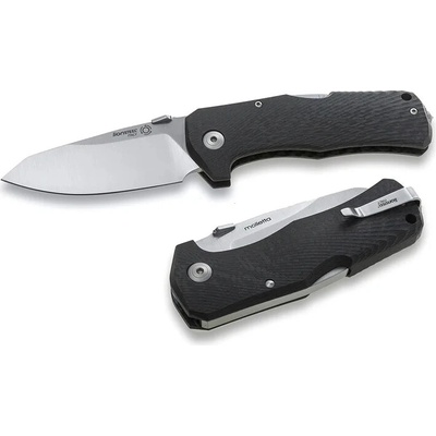 LIONSTEEL TM1 CS Veľmi robustný vreckový s rukoväťou z uhlíkového vlákna