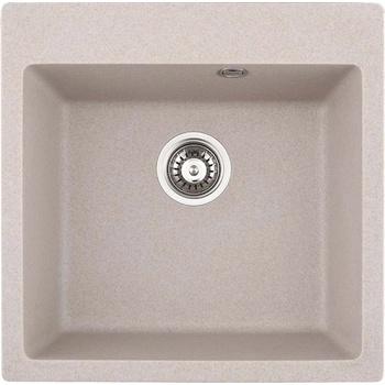 Inter Ceramic Гранитна кухненска мивка 5050 ПЯСЪК (5050sand)