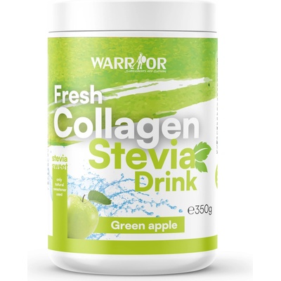Warrior Fresh Collagen Stevia Green Apple 350 g