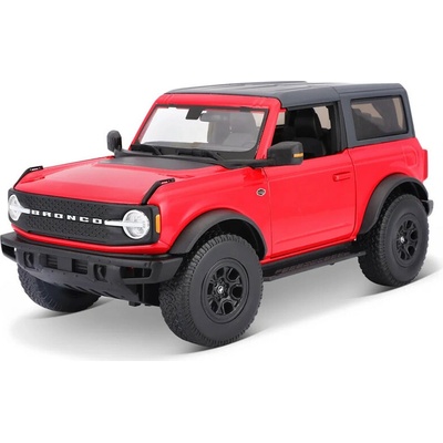 Ford Bronco Wildtrak 2021 Red 1:18