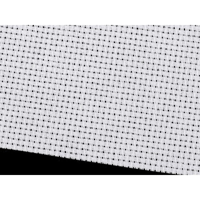 Vyšívací tkanina Kanava 20x30 cm 40 oček - bílá