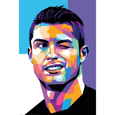 Plagát, Obraz - Football Player, 61 × 91.5 cm